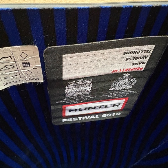 Hunter Festival 2010 studded tall Black Rain Boots - Picture 9 of 11